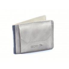 Kožená dolarovka GORA GR03 - šedá