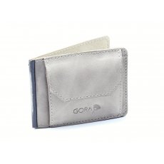 Kožená dolarovka GORA GR03 - šedá Kožená dolarovka GORA GR03 - šedá
