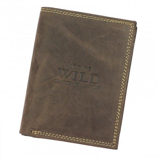 Wild N4-P-CHM RFID hnědý