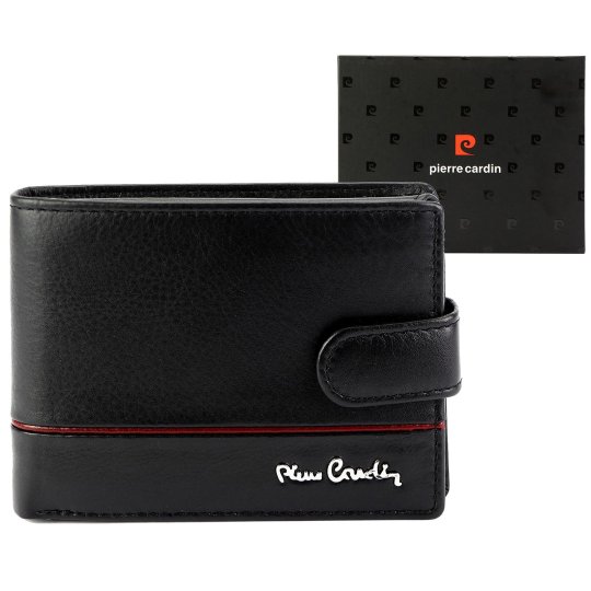 Pierre Cardin YS605 8825A černá + červená