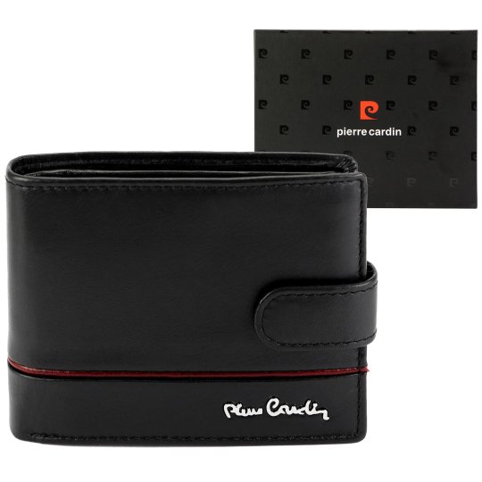 Pierre Cardin YS605 324A černá + červená